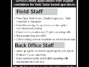 Field Staff Back Office Staff