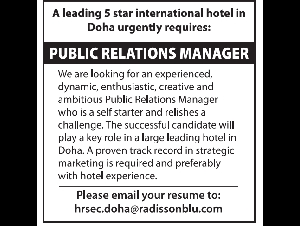 Public Relation Manager
