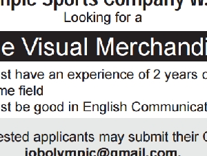 Male Visual Merchandiser