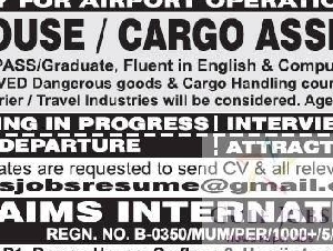 WAREHOUSE/CARGO ASSISTANT